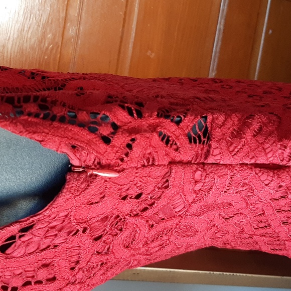 Free People Ruby One Million Lovers V-Back Lace Minidress - Picture 5 of 11